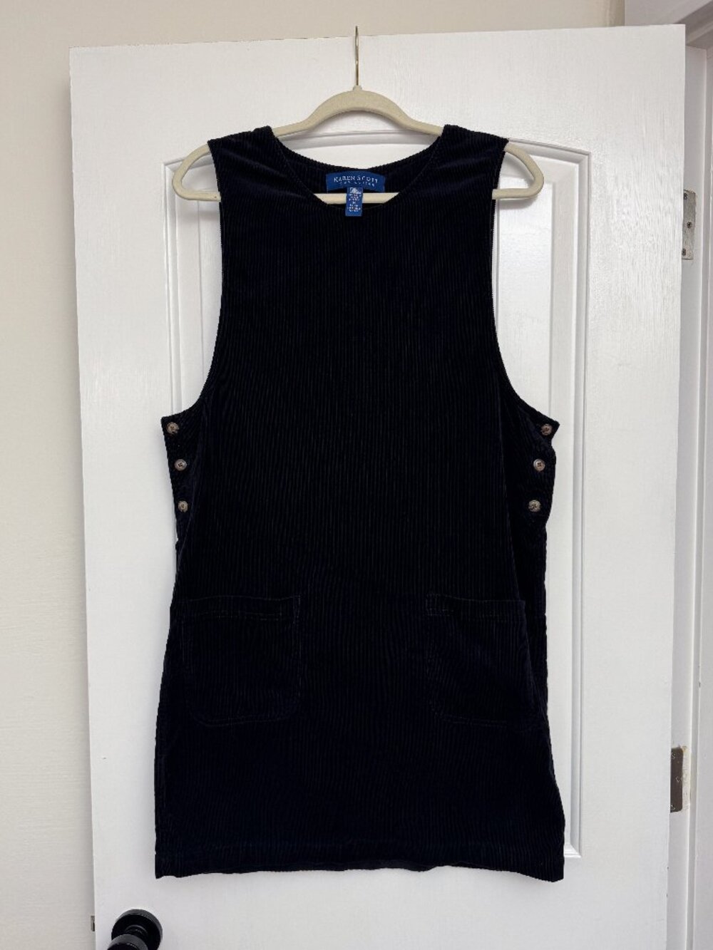 Vintage Karen Scott Corduroy Dress Size M